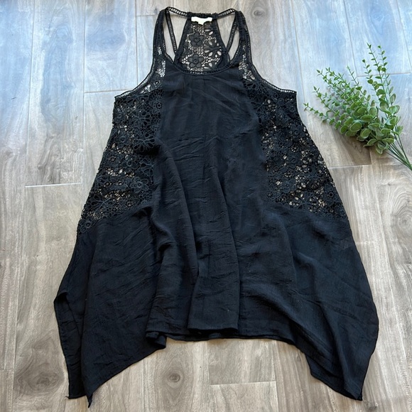 Sandiva Other - 🆕 SANDIVA coverup - black eyelet - size L - EUC